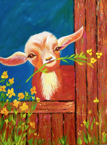 Happy Little Goat! – Claudia True Arts