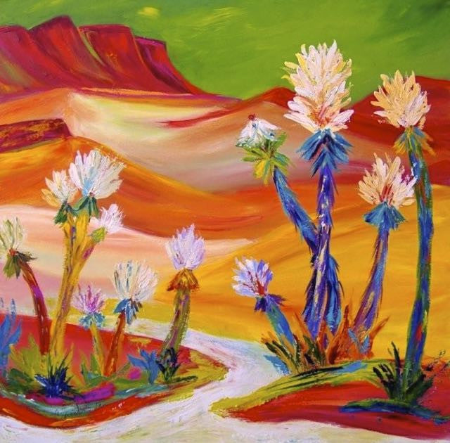 Joshuas at Red Rock Canyon, Ca