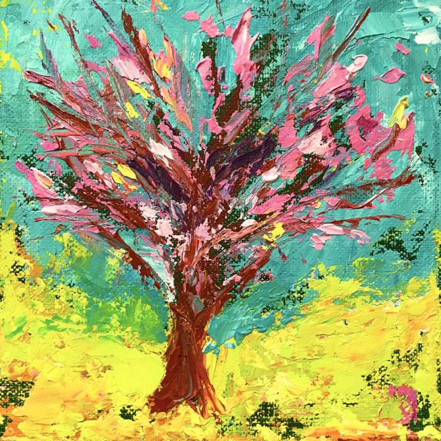 Spring! Wispy Mini Landscape