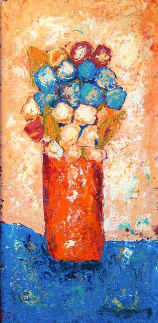 Tall Chunky Floral I