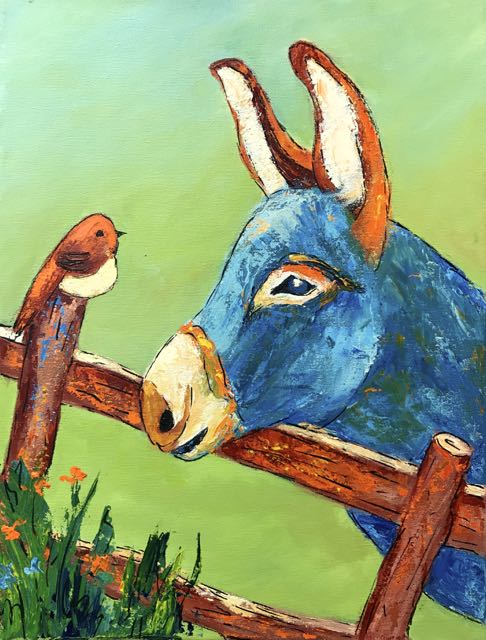 Donkey and His Little Pal