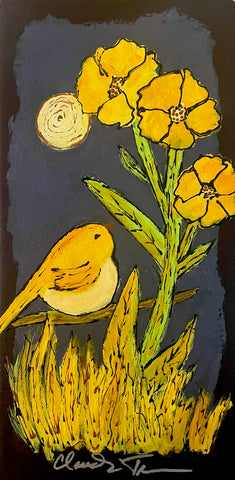 Yellow Chubby Bird & Moonshine